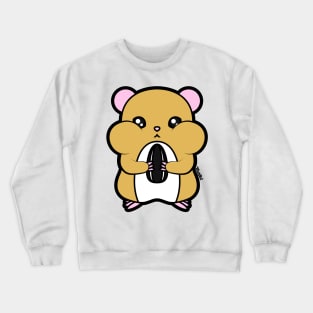 Mocha Hamster Crewneck Sweatshirt